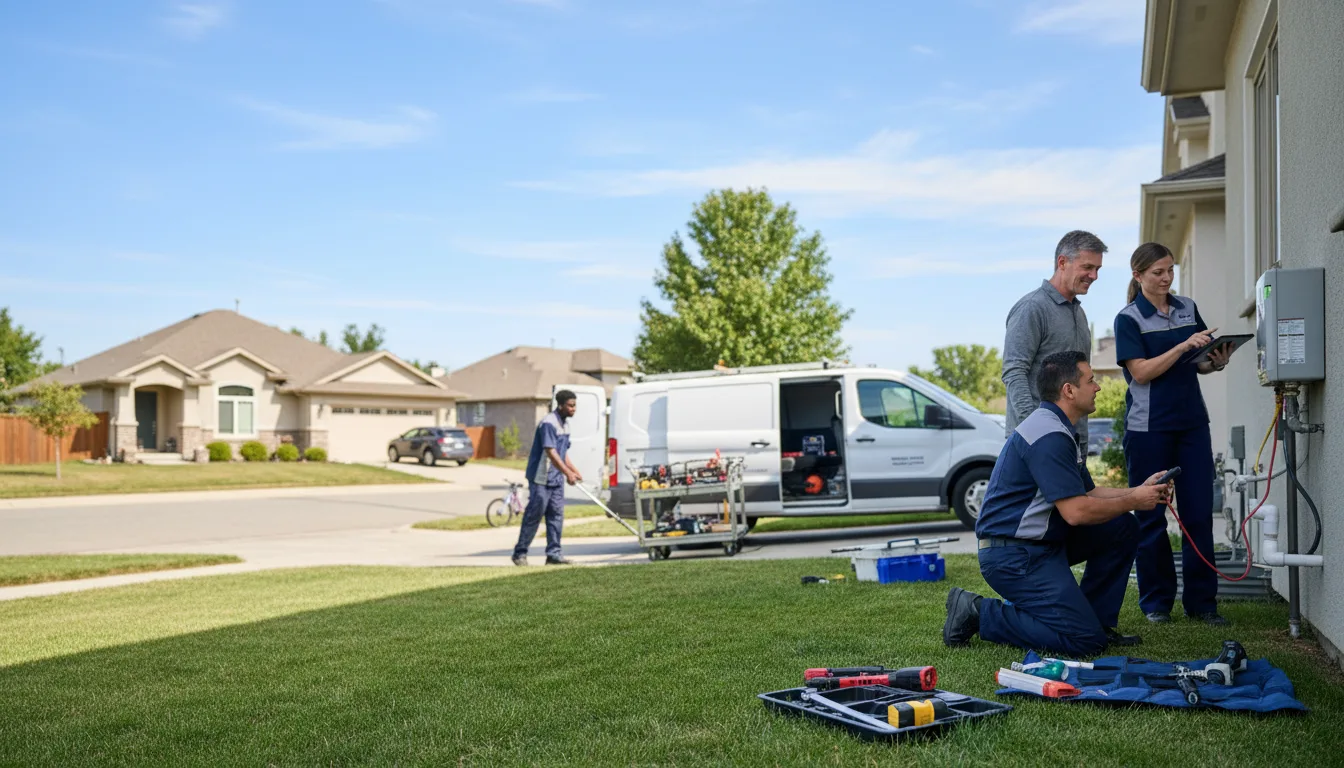Tankless water heater service in South Fork, PA